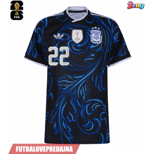 Lacne Ženy Futbalové dres Argentína Lautaro Martinez #22 MS 2026 Krátky Rukáv - Preč